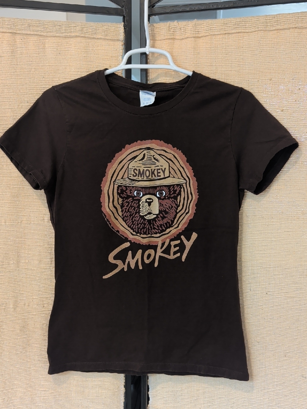 Port and Company Smokey Bear Graphic Tee - Brown
